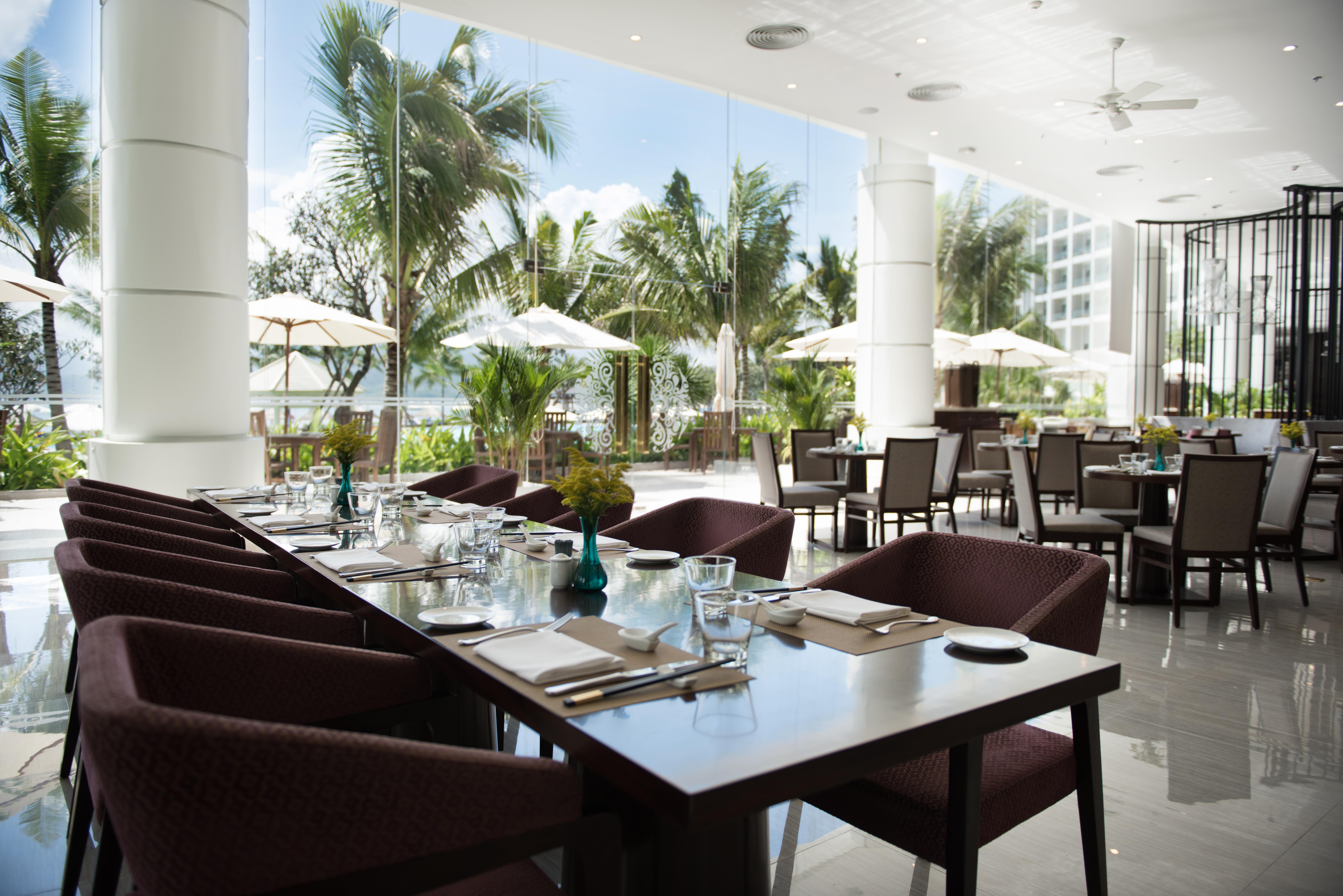 Vinpearl Resort & Spa Nha Trang Bay Exteriör bild The restaurant