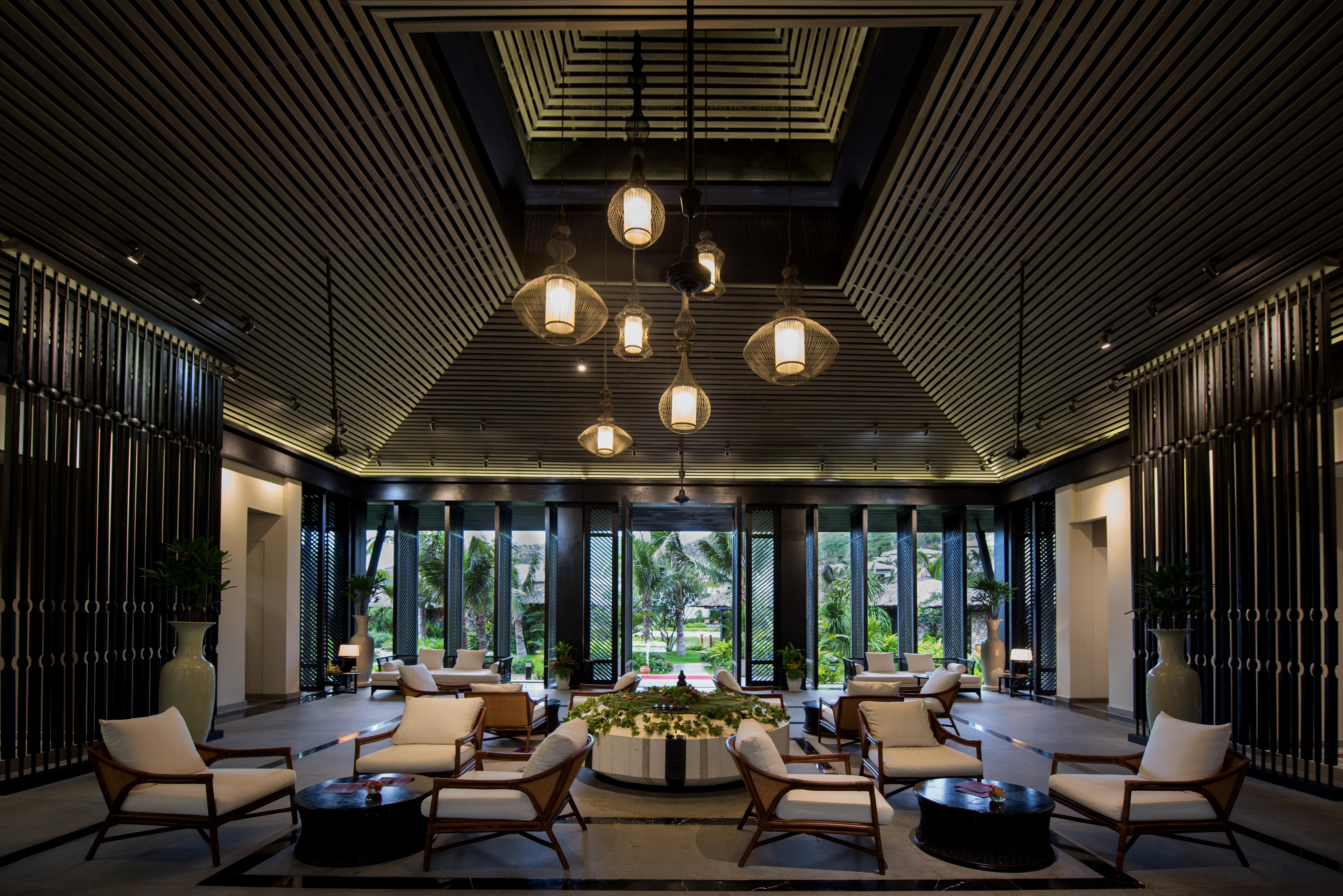 Vinpearl Resort & Spa Nha Trang Bay Exteriör bild The lobby of the hotel